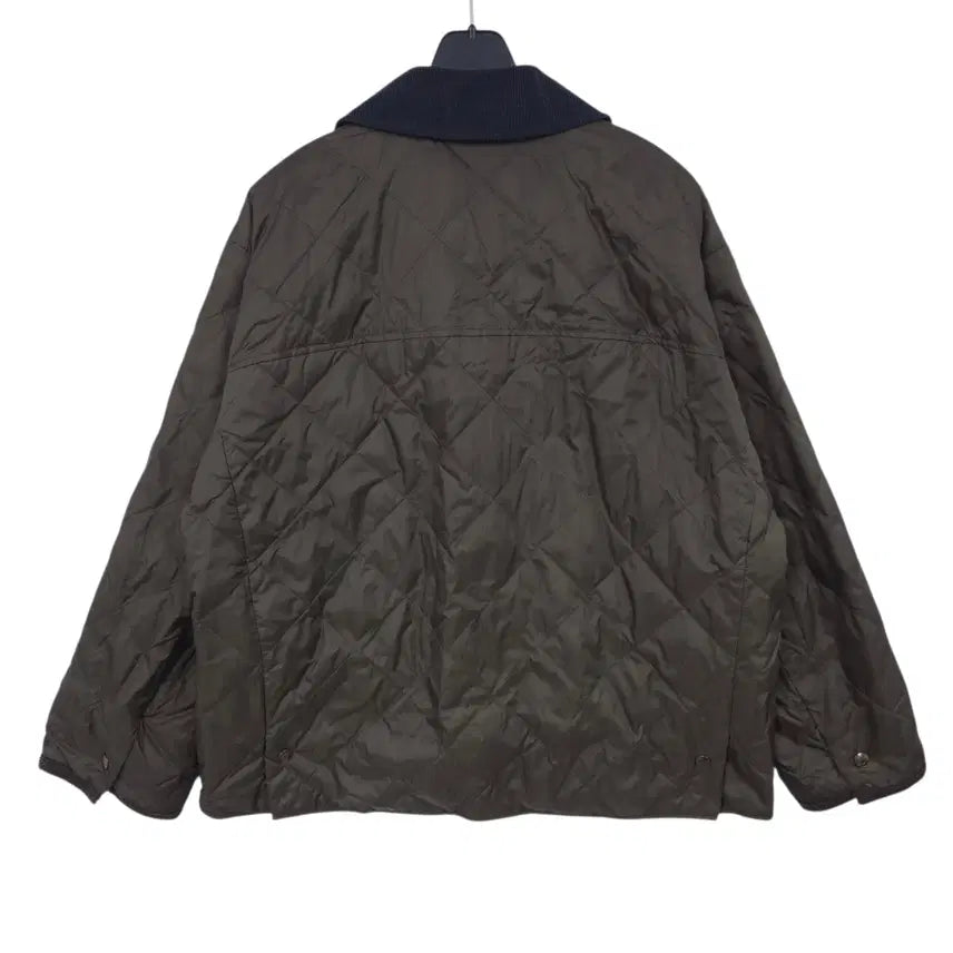[BUNJANG] The Edge Goose Down Corduroy Padded Jacket / 더엣지 여성 구스다운 골덴 경량 패딩 점퍼 77-88