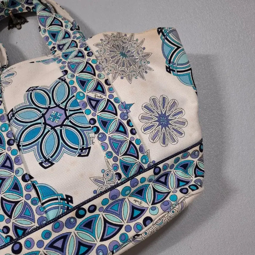 [BUNJANG] Emilio Pucci Fabric Bag / 이탈리아명품 에밀리오푸치 패브릭가방