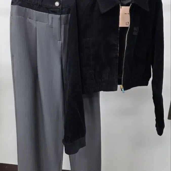 [SOLD OUT] (@땡처리)준지 더블웨이스트 와이드 팬츠(춘추)