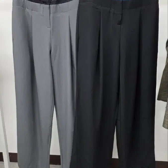 [SOLD OUT] (@땡처리)준지 더블웨이스트 와이드 팬츠(춘추)