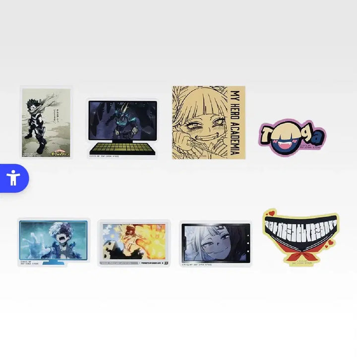 [SOLD OUT] 나의 히어로 아카데미아 제일복권 랜덤 스티커 8개