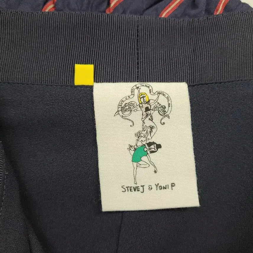 [BUNJANG] SJYP Stripe Frill Skirt / 스티브제이앤요니피/M/스트라이프 프릴 스커트/앨리스/274