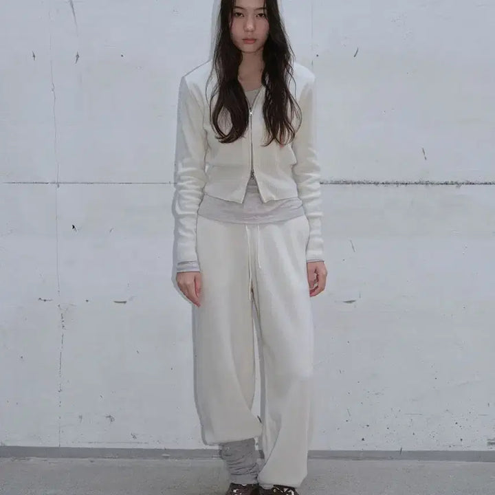 [BUNJANG] LilybyRed Breeze Knit Pants Ivory / (새상품)릴리코츠 브리즈 니트 팬츠 아이보리 판매해요