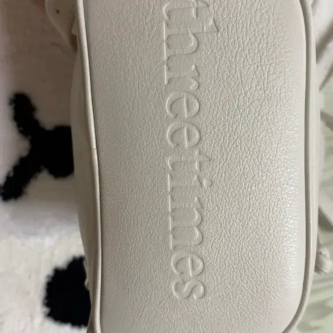 [BUNJANG] 3.times Arcon Quilted Backpack Ivory / 쓰리타임즈 아콘 퀼티드 백팩 아이보리