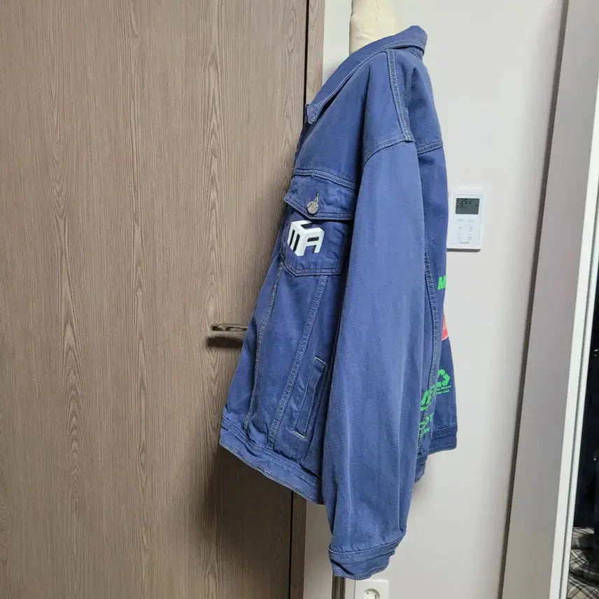 [BUNJANG] MAMC Oversized Denim Jacket / MAMC 오버핏 청 데님 자켓  남녀공용
