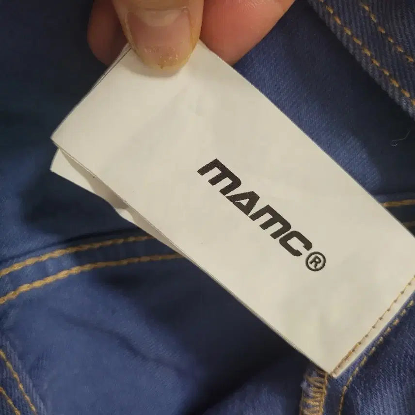 [BUNJANG] MAMC Oversized Denim Jacket / MAMC 오버핏 청 데님 자켓  남녀공용