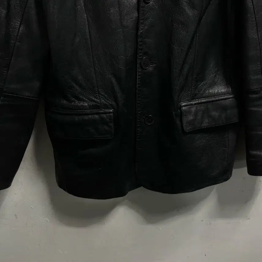 [BUNJANG] Dockers Old School Leather Jacket / 100 DOCKERS 올드스쿨 레더 리얼가죽 자켓 정품