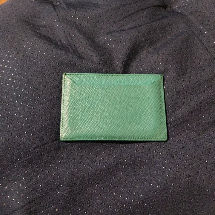 [BUNJANG] Prada Saffiano Card Wallet / 프라다 사피아노 카드지갑 민트(정품)