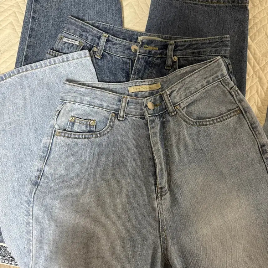 [BUNJANG] PYT Denim Pants Bundle Set / PYT프영띵 데님S사이즈 2벌