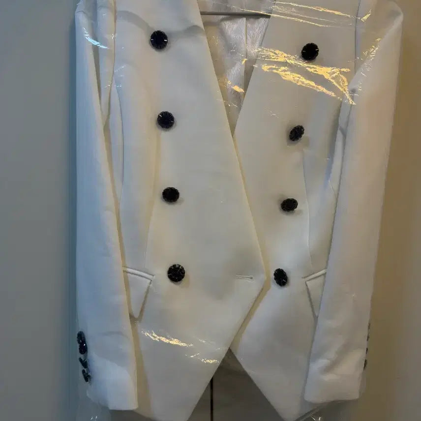 [BUNJANG] Unreleased White Jacket / 미사디자인정장 화이트 자켓 새상품
