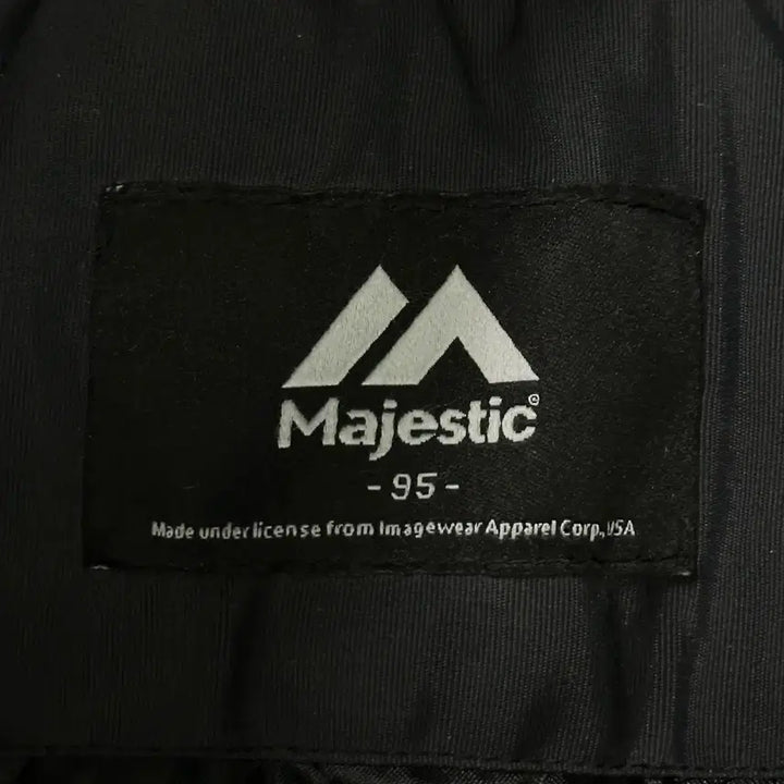 [BUNJANG] Majestic USA Flag Black Varsity Stadium Jumper (M) / 마제스틱 성조기 블랙 바시티 스타디움 점퍼 (M)