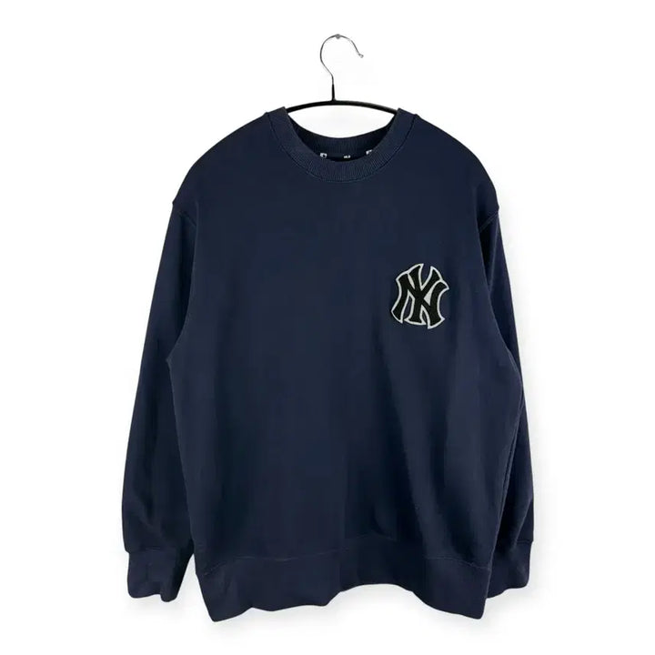 [BUNJANG] MLB New York Yankees Back Logo Sweatshirt Navy (XS) / (XS) MLB 뉴욕양키즈 백로고 맨투맨 네이비