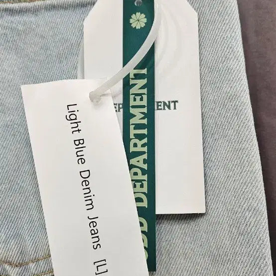 [BUNJANG] ODD DEPARTMENT Denim Wide Pants L / (새상품)오드 디파트먼트 데님 와이드 팬츠 L