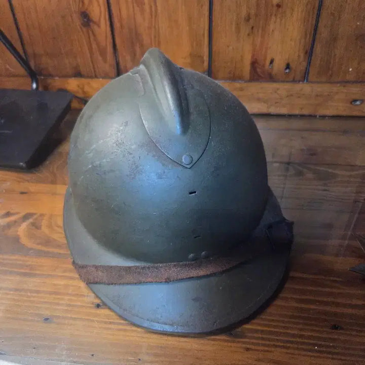 [BUNJANG] French Adrian Helmet (WW2) with Soviet Replica Mark / WW2 세계이차대전 프랑스군 철모 아드리안 헬멧 소련군 아드리안 헬멧