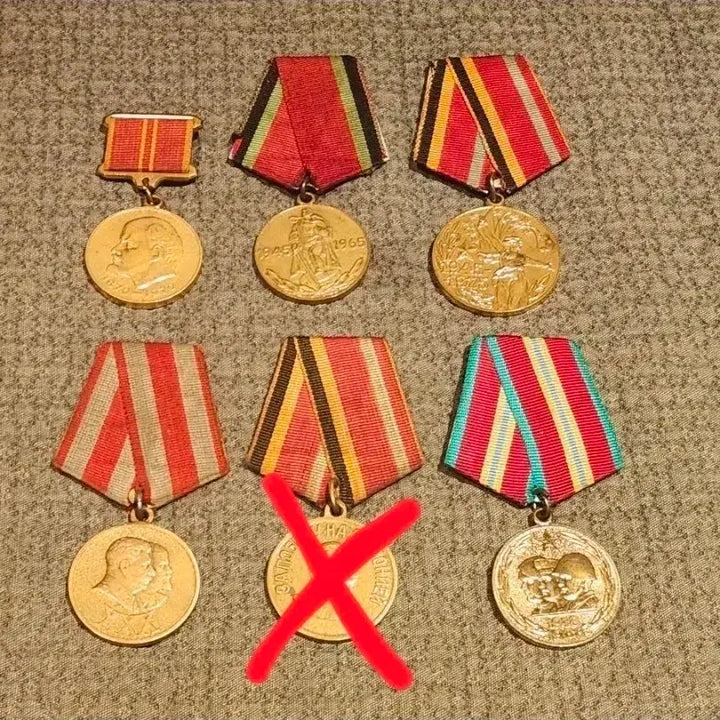 [BUNJANG] Soviet Union and Russian Army Medals Bundle / 러시아군 소련군 메달 일괄 정리