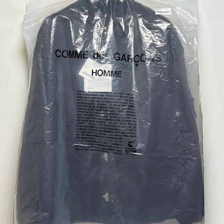 [BUNJANG] Comme des Garcons Homme Satin Bomber Jacket / 꼼데가르송 옴므 사틴 봄버 자켓