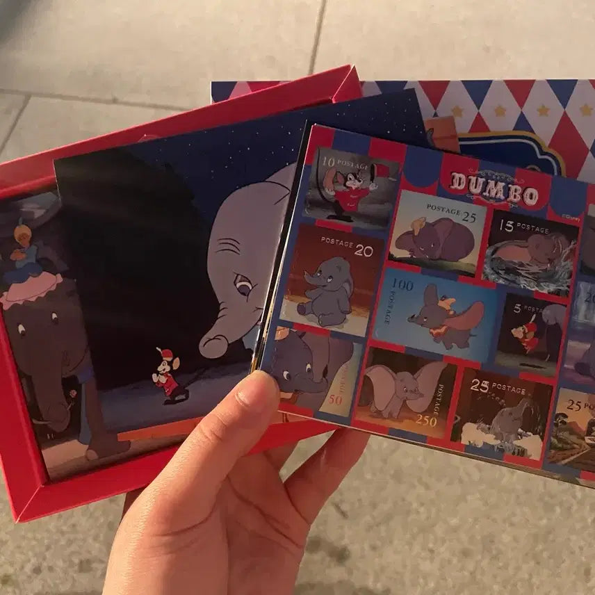 [BUNJANG] Disney Dumbo Postcard Set / 디즈니 덤보 우표 엽서 세트