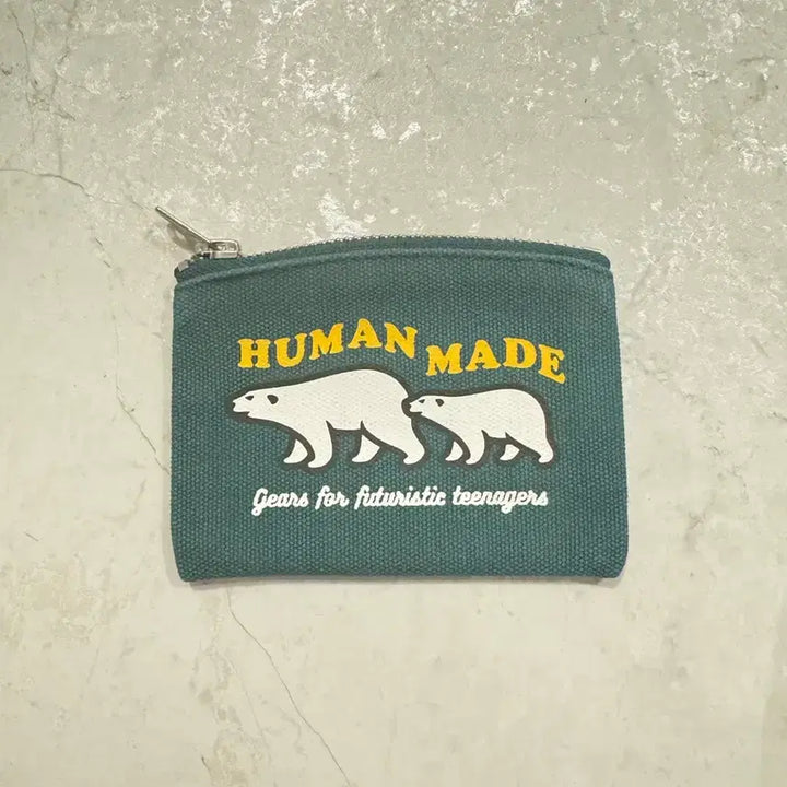 [BUNJANG] Human Made Card Case Green / 휴먼메이드 카드케이스 그린