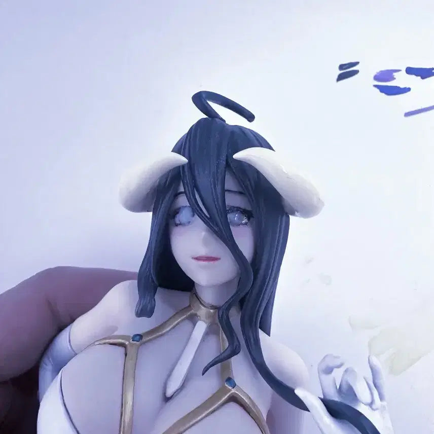 [BUNJANG] Overlord Albedo Repainted Statue / 오버로드 알베도 리페인트 리얼 도색 피규어 룩업 레진 리페인팅 스태츄