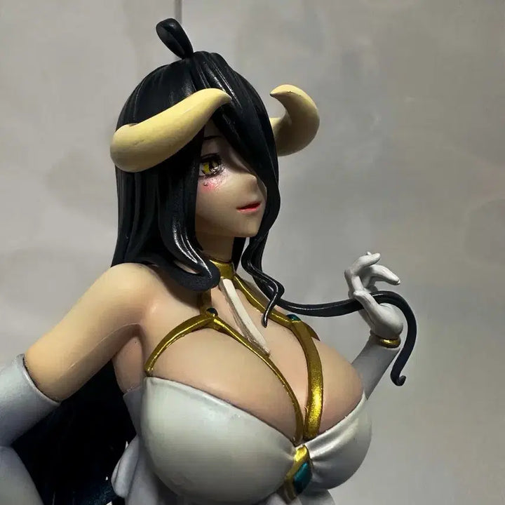 [BUNJANG] Overlord Albedo Repainted Resin Figure / 오버로드 피규어 알베도 리페인트 리얼 도색 피규어 룩업 레진 리페인팅