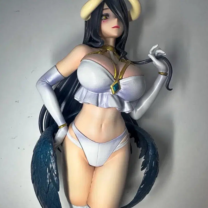 [BUNJANG] Overlord Albedo Repainted Resin Figure / 오버로드 피규어 알베도 리페인트 리얼 도색 피규어 룩업 레진 리페인팅