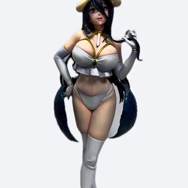 [BUNJANG] Overlord Albedo Repainted Resin Figure / 오버로드 피규어 알베도 리페인트 리얼 도색 피규어 룩업 레진 리페인팅