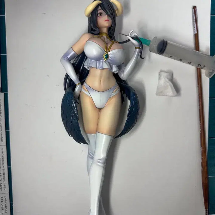[BUNJANG] Overlord Albedo Repainted Statue / 오버로드 알베도 리페인트 리얼 도색 피규어 룩업 레진 리페인팅 스태츄