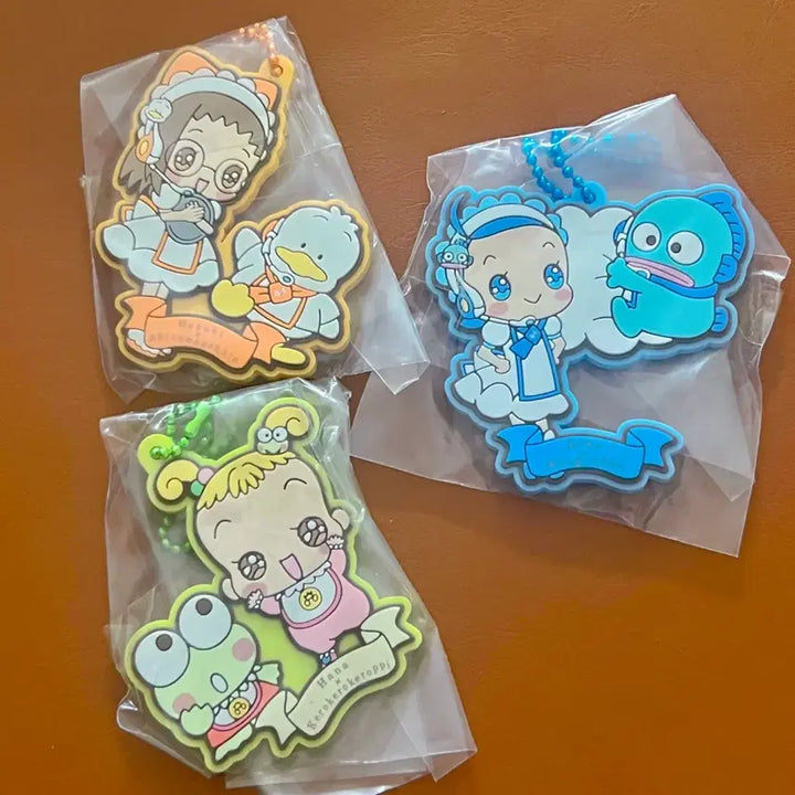 [BUNJANG] Ojamajo Doremi Sanrio Collaboration Gacha Keyring Set / 꼬마마법사 가챠 키링 산리오콜라보