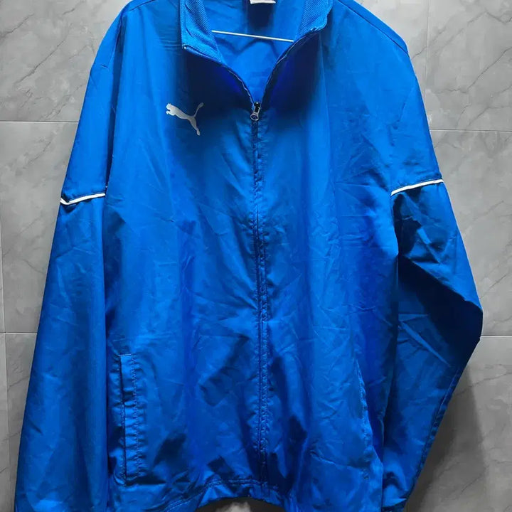 [BUNJANG] Puma Blue Track Jacket / 푸마 블루 트랙 자켓
