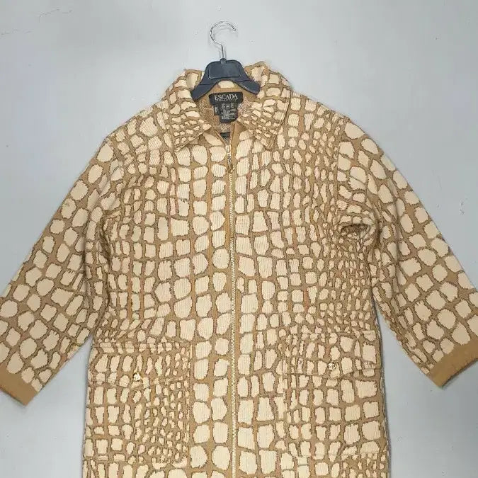[BUNJANG] ESCADA Knit Zip-Up Jacket / ESCADA 에스카다 니트집업 자켓 38사이즈