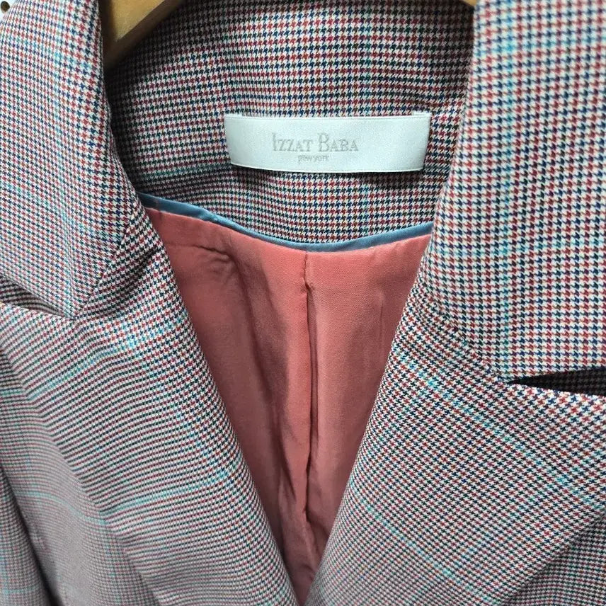 [BUNJANG] Aizat Check Double Button Jacket / (000961)아이잣 체크 더블 버튼 자켓85