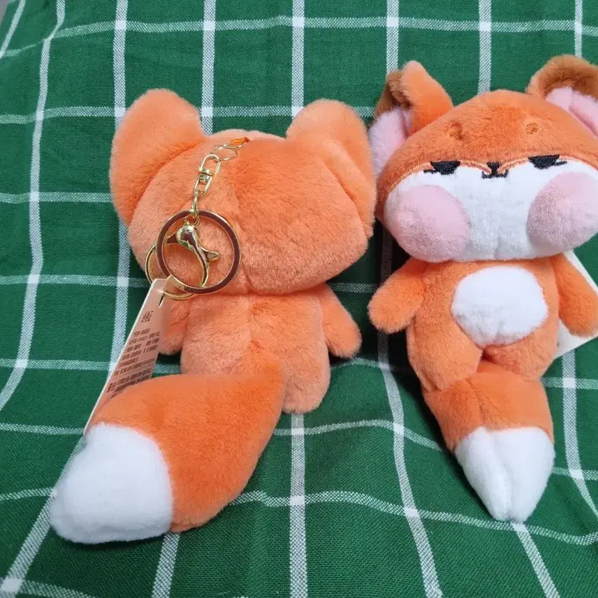 [BUNJANG] Red Fox Doll Keyring / 붉은 여우 인형키링 화가난여우키링