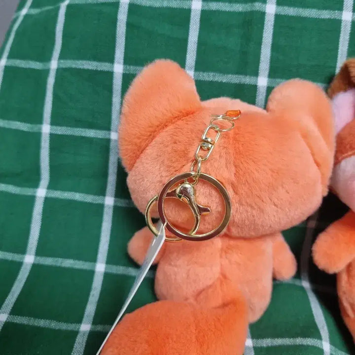 [BUNJANG] Red Fox Doll Keyring / 붉은 여우 인형키링 화가난여우키링
