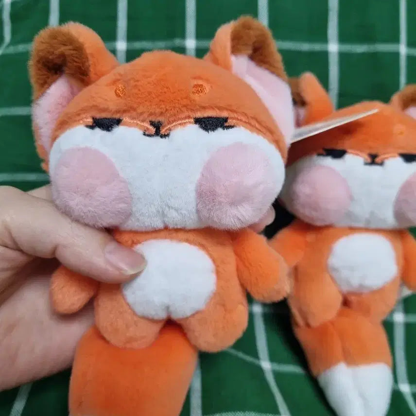 [BUNJANG] Red Fox Doll Keyring / 붉은 여우 인형키링 화가난여우키링