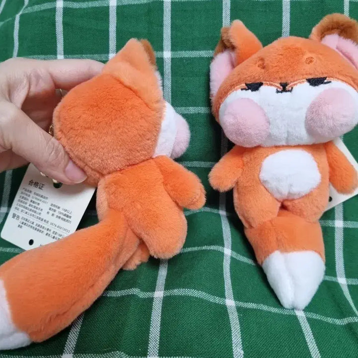 [BUNJANG] Red Fox Doll Keyring / 붉은 여우 인형키링 화가난여우키링