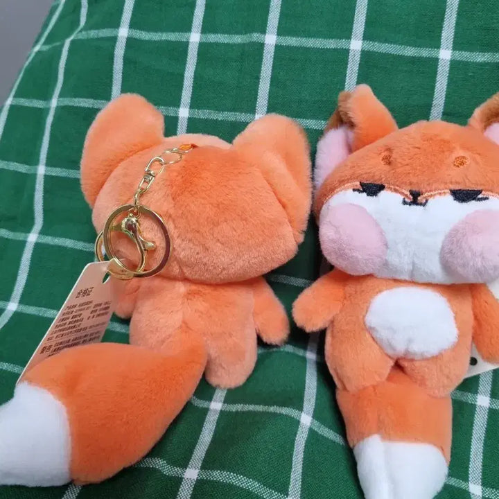[BUNJANG] Red Fox Doll Keyring / 붉은 여우 인형키링 화가난여우키링