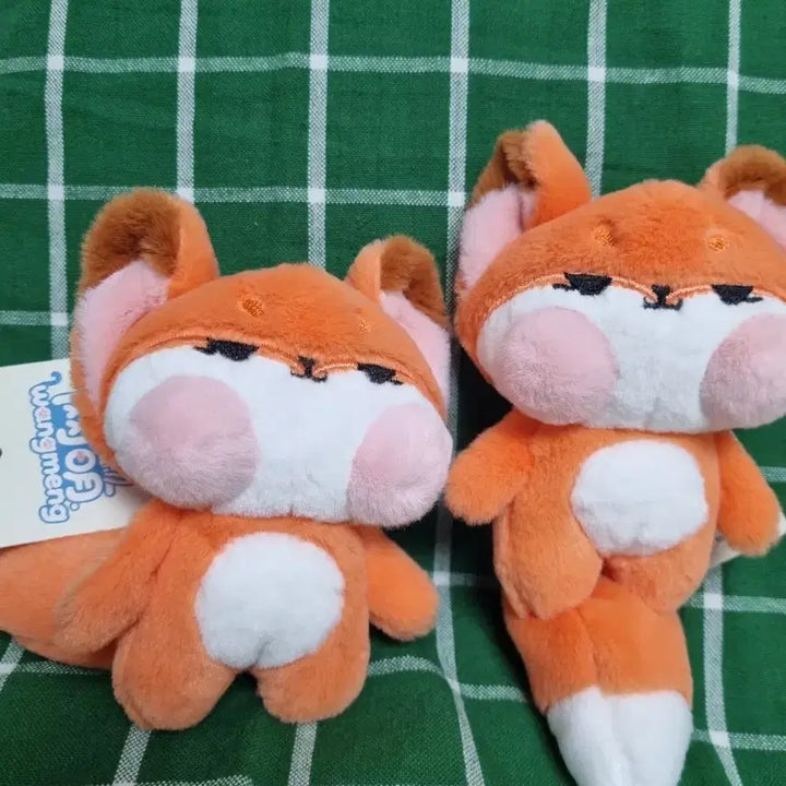 [BUNJANG] Red Fox Doll Keyring / 붉은 여우 인형키링 화가난여우키링