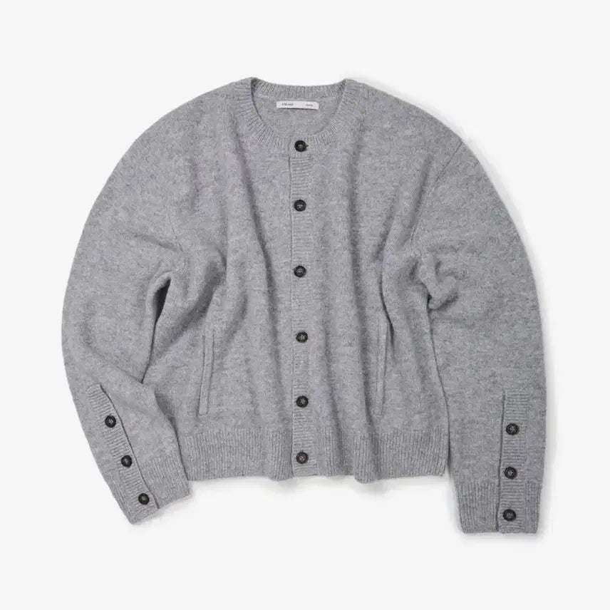 [BUNJANG] ETC ETC Cropped Round Neck Cardigan / 이티씨이 크롭 라운드넥 가디건