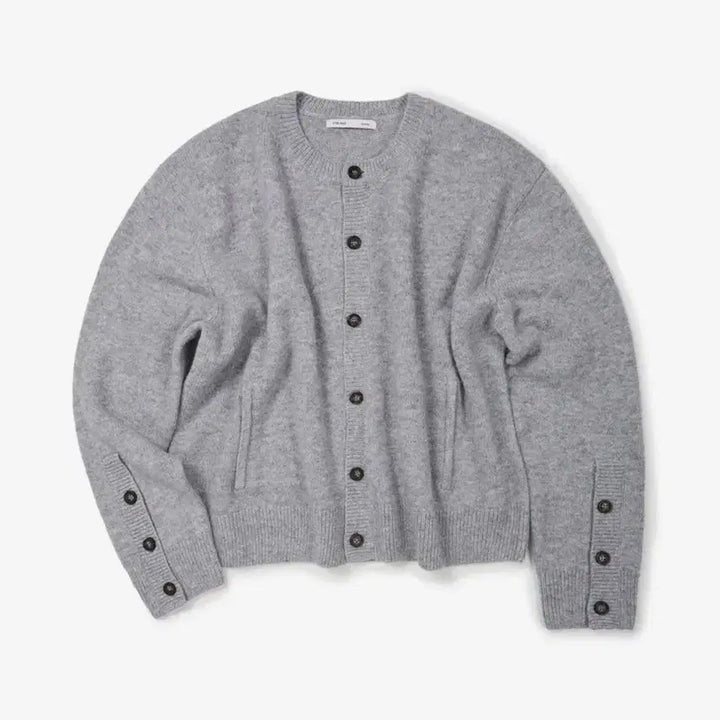 [BUNJANG] ETC ETC Cropped Round Neck Cardigan / 이티씨이 크롭 라운드넥 가디건