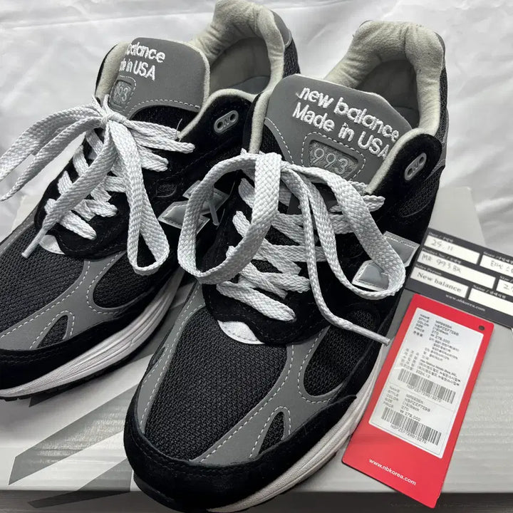 [BUNJANG] New Balance 993 Black / [270] 뉴발란스 993 블랙 판매합니다. MR993BK