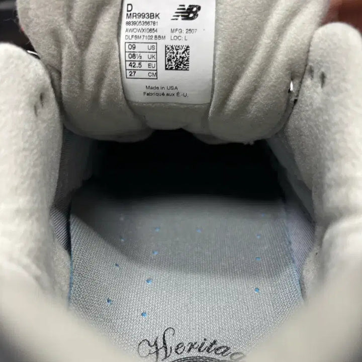 [BUNJANG] New Balance 993 Black / [270] 뉴발란스 993 블랙 판매합니다. MR993BK