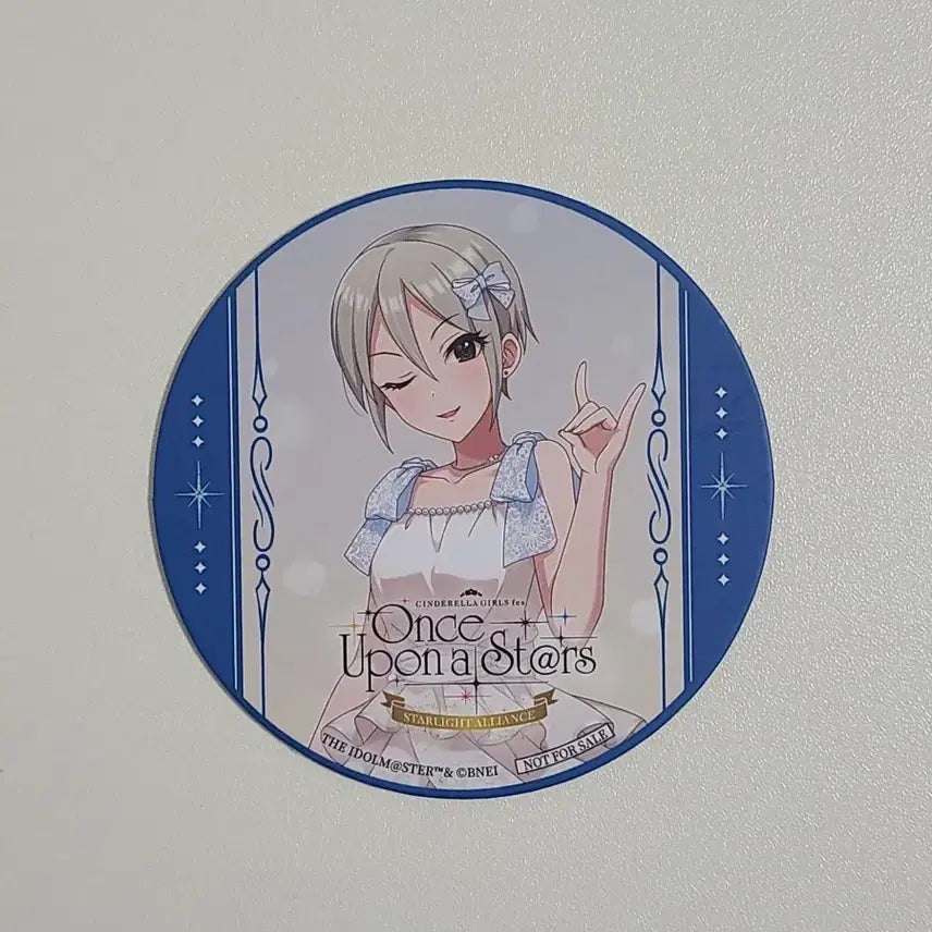 [BUNJANG] Idolmaster Cinderella Girls Shiomi Shuko Coaster / 아이돌마스터 데레마스 바쿠단야끼 콜라보 시오미 슈코 코스터