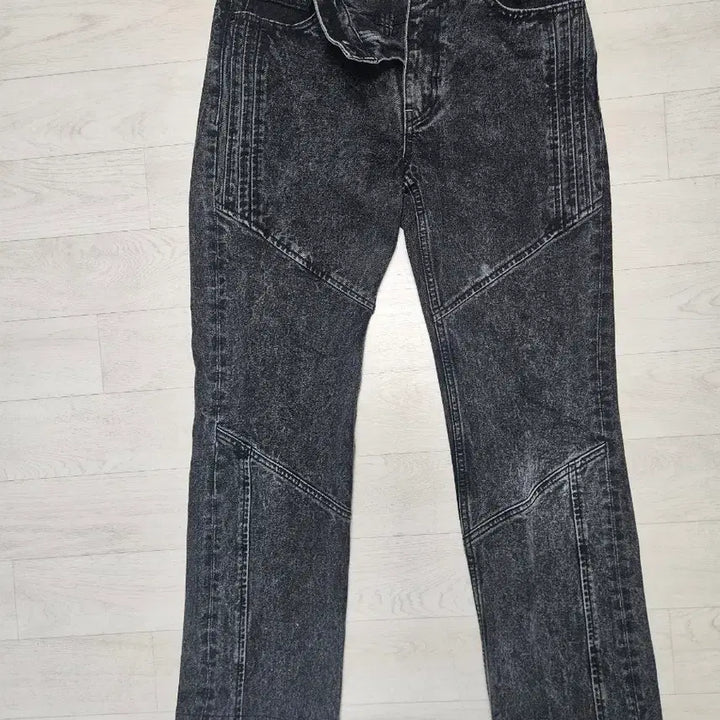 [BUNJANG] Maison Mined Black Denim Jeans / 메종미네드 흑청데님