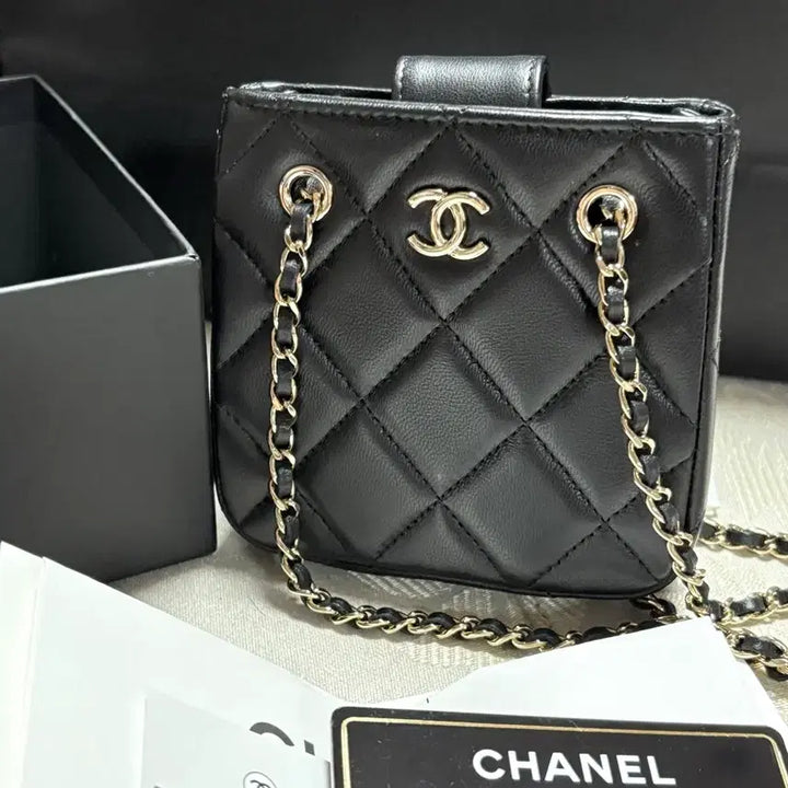 [BUNJANG] Chanel Two-Line Chain Mini Bag / 샤넬 두줄체인 미니백