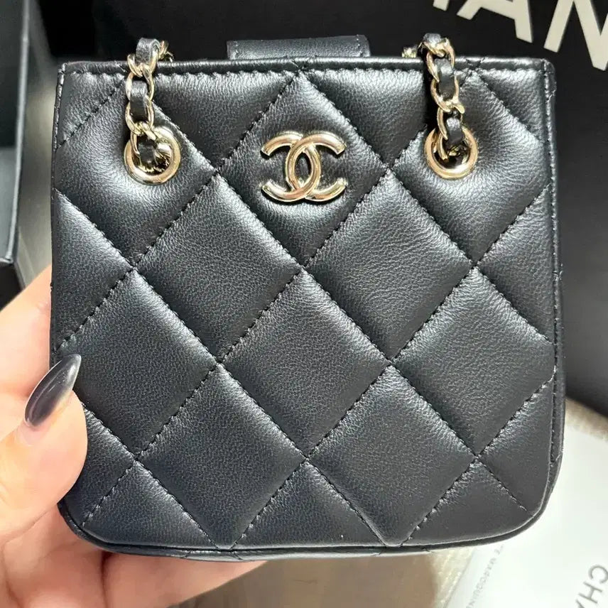 [BUNJANG] Chanel Two-Line Chain Mini Bag / 샤넬 두줄체인 미니백