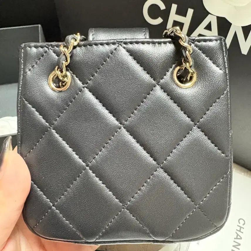 [BUNJANG] Chanel Two-Line Chain Mini Bag / 샤넬 두줄체인 미니백