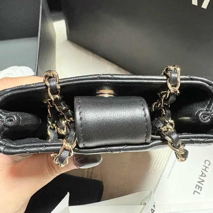 [BUNJANG] Chanel Two-Line Chain Mini Bag / 샤넬 두줄체인 미니백