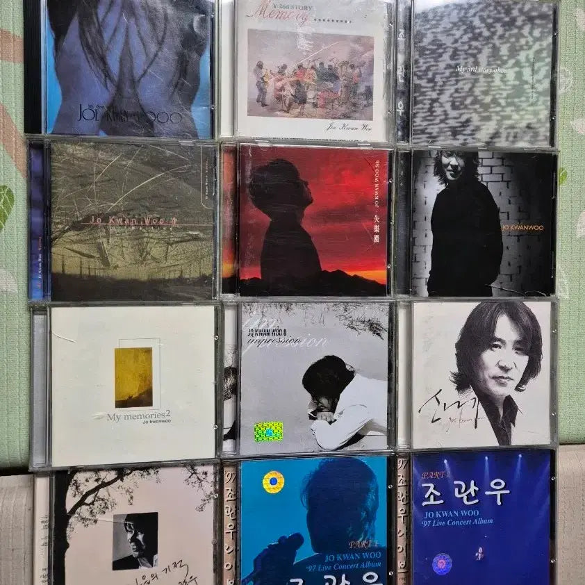 [BUNJANG] Jo Kwan-woo CD Album Bundle Set / 조관우 CD 음반 모음 12장