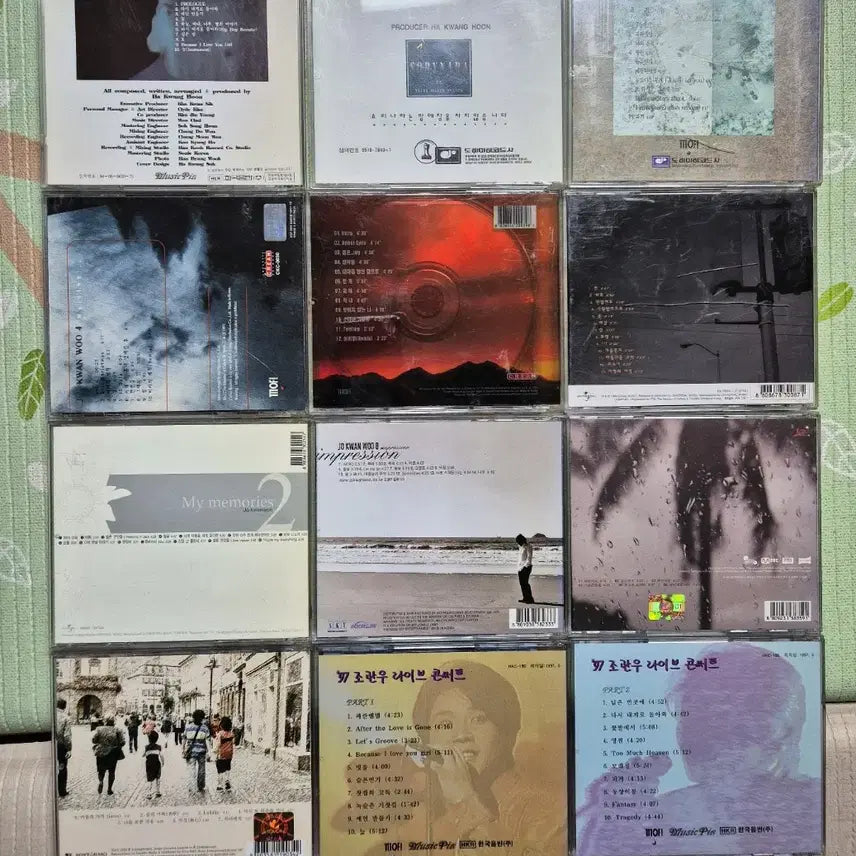 [BUNJANG] Jo Kwan-woo CD Album Bundle Set / 조관우 CD 음반 모음 12장