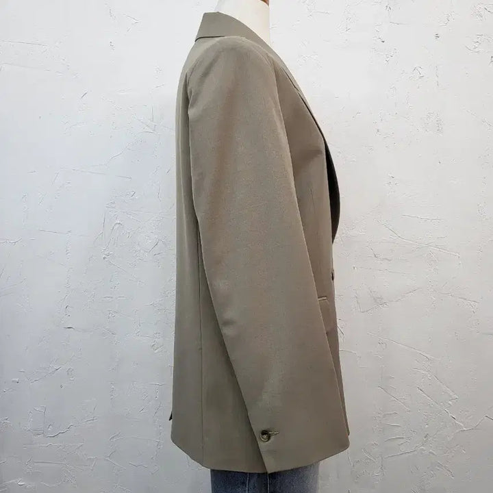 [BUNJANG] Beige Double Button Jacket / 봄신상 베이지 더블 버튼 자켓F